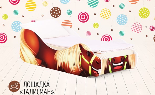 Детская кровать-зверенок Лошадка-Талисман в Челябинске - изображение