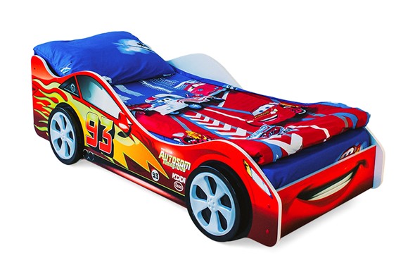 Кровать-машина Тачка красная в Миассе - изображение
