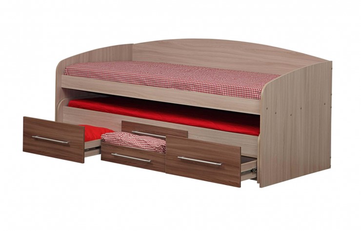 Детская кровать Адель - 5, Вудлайн кремовый в Копейске - изображение 3