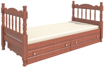 Детская кровать Алёнка (Орех) с основанием в Копейске