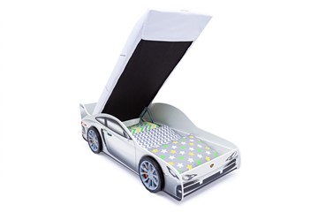 Детская кровать-машина с подъемным механизмом Порше в Миассе - предосмотр 3