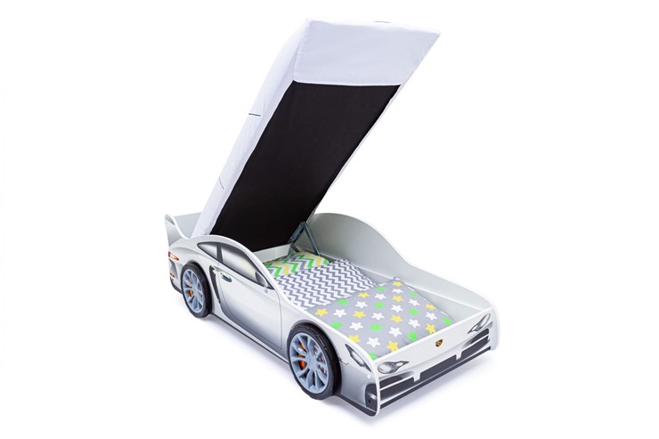 Детская кровать-машина с подъемным механизмом Порше в Миассе - изображение 3