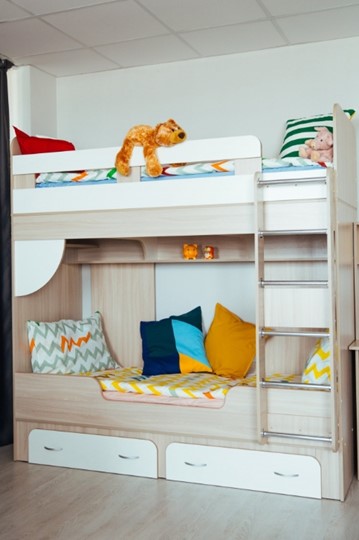 Детская 2-ярусная кровать Остин М25 в Миассе - изображение 3