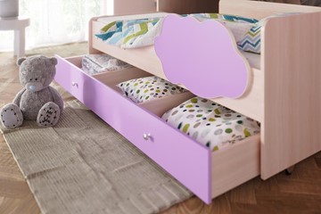 Двухэтажная детская кровать Соник 1.6 с ящиком, Венге в Магнитогорске - предосмотр 1