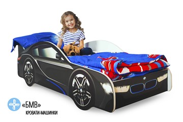 Кровать-машина детская BMW в Миассе - предосмотр 4