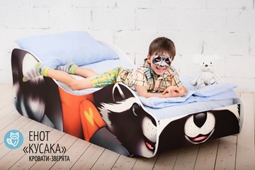 Детская кровать-зверенок Енот-Кусака в Челябинске - предосмотр 1