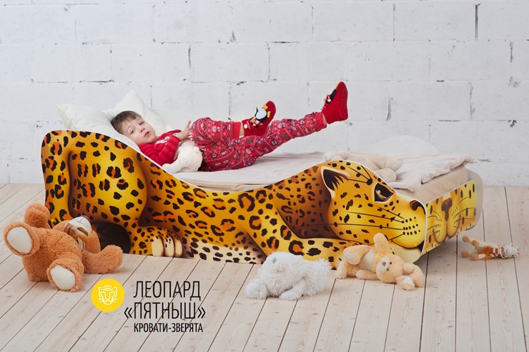 Кровать детская Леопард-Пятныш в Челябинске - изображение 1