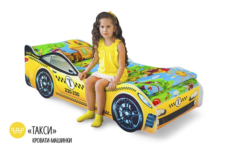 Кровать-машина в детскую Такси в Челябинске - изображение 1