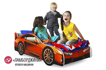 Детская кровать-машина Lamborghini в Челябинске - предосмотр 4