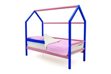 Детская кровать-домик Svogen синий-лаванда в Челябинске - предосмотр 1
