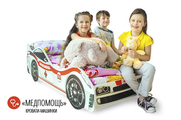 Кровать-машина в детскую Медпомощь в Челябинске - изображение 4