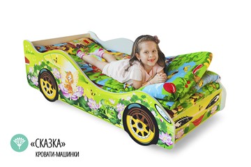 Кровать-машина детская Сказка в Челябинске - предосмотр 4