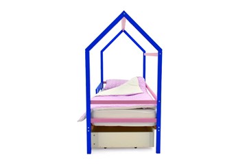 Детская кровать-домик Svogen синий-лаванда в Челябинске - предосмотр 4