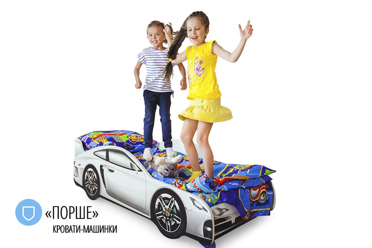 Кровать-машина в детскую Porsche в Златоусте - изображение 4