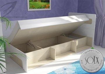 Детская кровать с подъемным механизмом Палермо-Юниор без вставок в Челябинске - предосмотр 2
