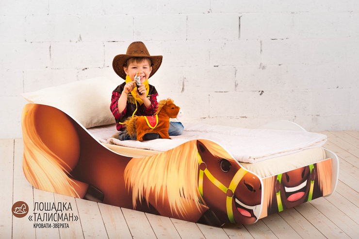 Детская кровать-зверенок Лошадка-Талисман в Магнитогорске - изображение 1