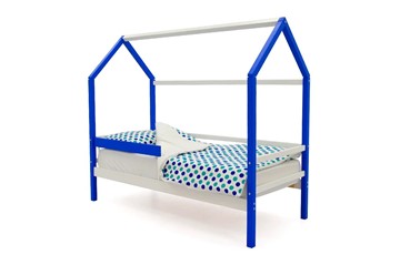 Кровать-домик детская Svogen сине-белый в Челябинске - предосмотр 2