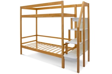 Двухэтажная детская кровать Svogen дерево в Миассе - предосмотр 1