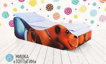 Кровать детская Мишка-Топотыгин в Челябинске - предосмотр