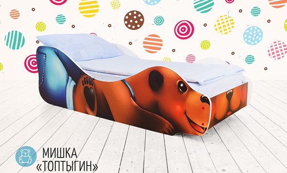 Кровать детская Мишка-Топотыгин в Челябинске - изображение