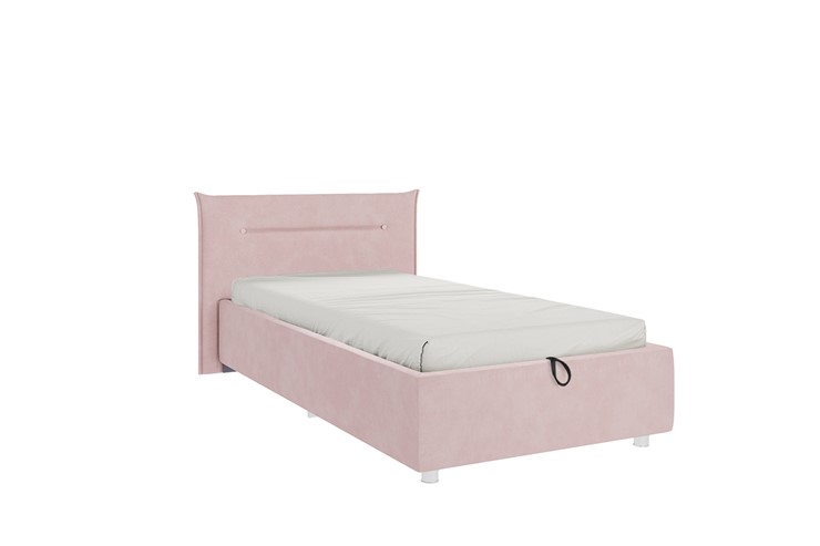 Кроватка 0.9 Альба, нежно-розовый (велюр) в Челябинске - изображение 3