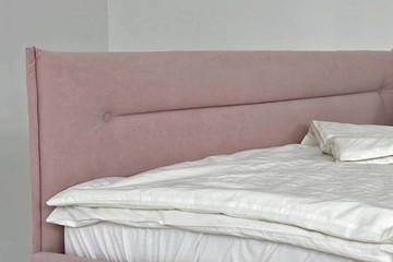 Кроватка 0.9 Альба, нежно-розовый (велюр) в Челябинске - предосмотр 6