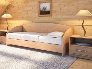Подростковая кровать Этюд Софа, 90х200, бук бавария в Златоусте