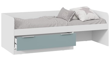 Детская кровать Марли Тип 1 (Белый/Серо-голубой) в Златоусте - предосмотр 1