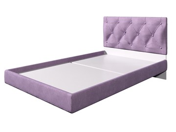 Кровать детская с каретной стяжкой ТМК Милана-3 МС 1200, Фиолетовый в Копейске