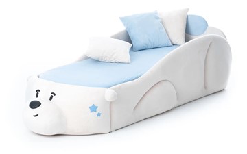 Кровать детская Мишка Pasha, белый в Копейске - предосмотр