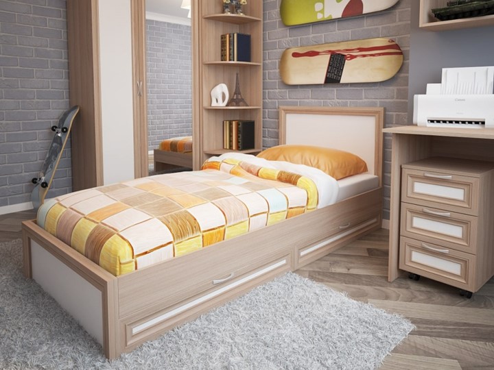 Кровать подростковая Остин М21 в Копейске - изображение 2