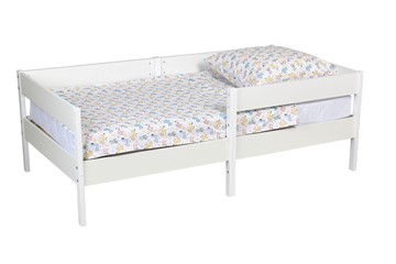 Детская кровать для девочки Polini kids Simple 3435, белый, серия 3400 в Челябинске