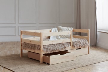 Детская кровать Софа с ящиками, без покраски в Миассе - предосмотр 1