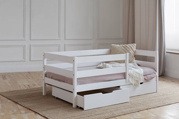Детская кровать Софа с ящиками, цвет белый в Миассе - предосмотр 1