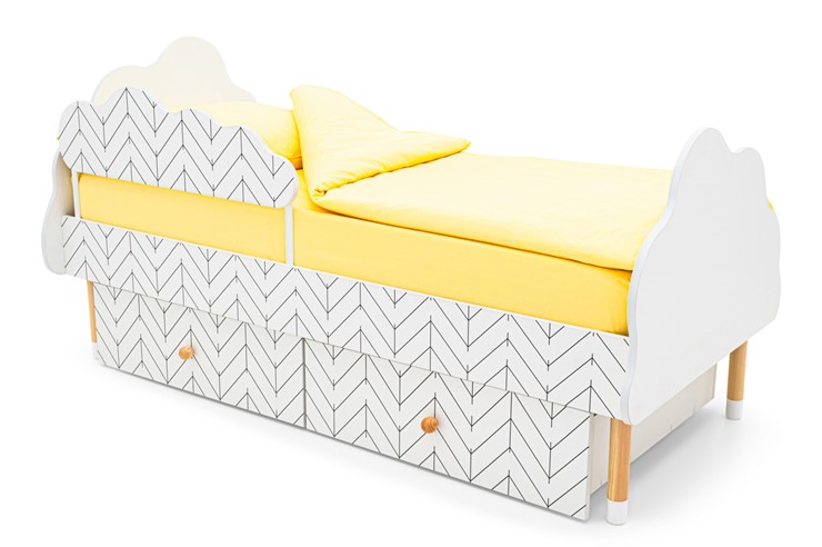 Детская кровать Stumpa Облако "Ёлочки" в Копейске - изображение 3