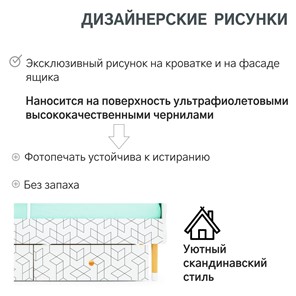Детская кровать Stumpa Облако "Кубики" в Челябинске - предосмотр 20