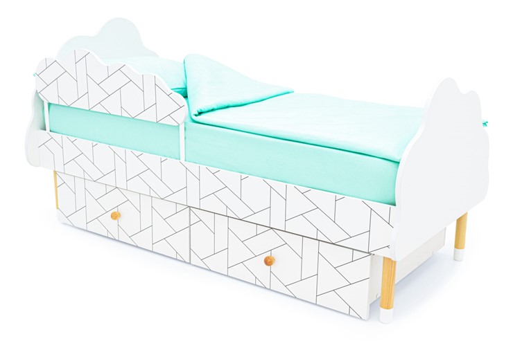 Детская кровать Stumpa Облако "Мозаика" в Златоусте - изображение 3