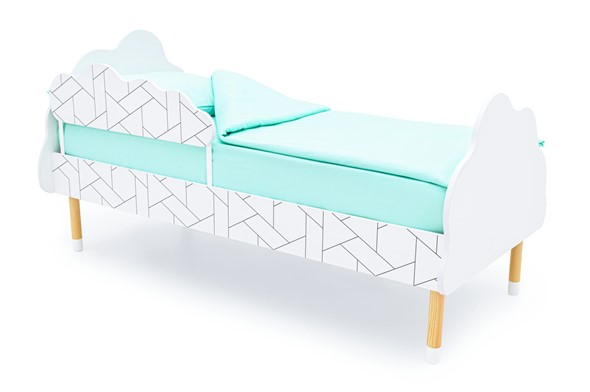 Детская кровать Stumpa Облако "Мозаика" в Златоусте - изображение