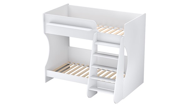 Кровать-чердак POLINI Kids Dream 1500 Белый в Миассе - изображение