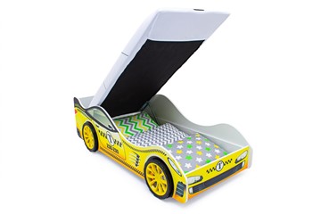 Кровать-машина детская Такси с подъемным механизмом в Челябинске - предосмотр 4