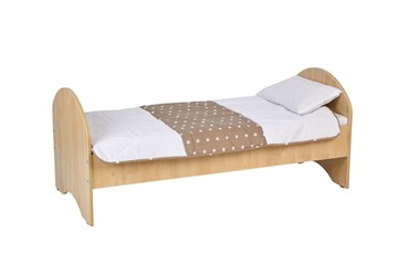 Детская кровать Фея 140х60 см, натуральный в Копейске