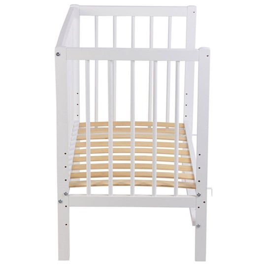 Кроватка детская приставная  Фея 100 Лея Белый в Миассе - изображение 2
