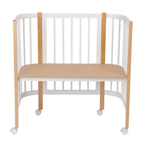 Приставная кровать POLINI Kids Simple 105 Белый / Бук в Златоусте - предосмотр 5