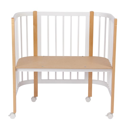 Приставная кровать POLINI Kids Simple 105 Белый / Бук в Миассе - изображение 5