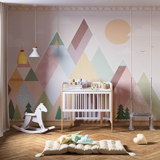 Приставная кровать POLINI Kids Simple 120 Белый / Бук в Магнитогорске - изображение 10