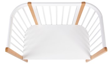 Приставная кровать POLINI Kids Simple 120 Белый / Бук в Златоусте - предосмотр 4