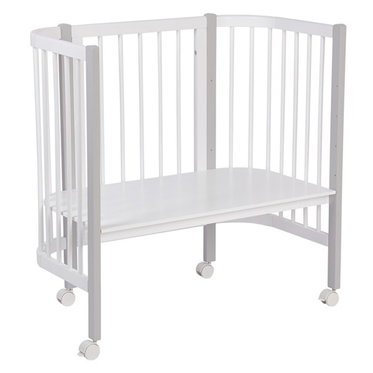 Детская кровать POLINI Kids Simple 120 Белый / Серый в Миассе - изображение 1