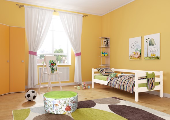 Детская кровать Соня, Вариант 2 Белый в Челябинске - изображение