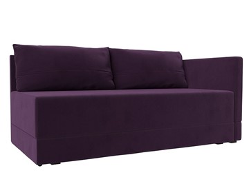 Диван-кровать Никас, Фиолетовый (Велюр) в Златоусте