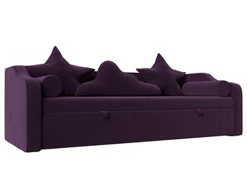 Диван-кровать Рико, Фиолетовый (Велюр) в Копейске